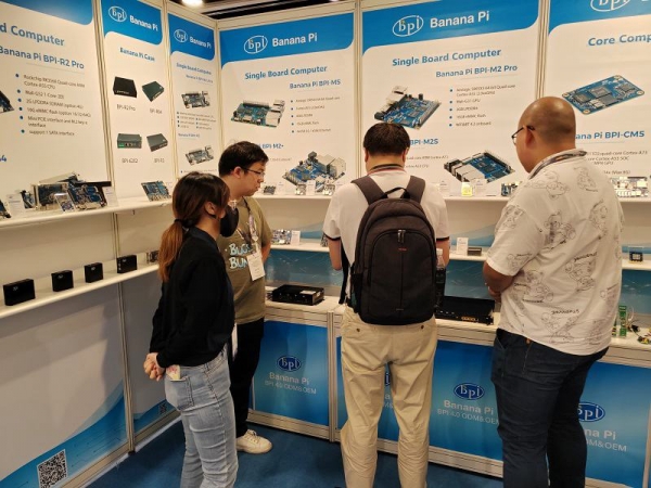 Banana Pi Open Source Community presents its 2023 Banana PI open source hardware products at the Hong Kong Autumn Electronics Show